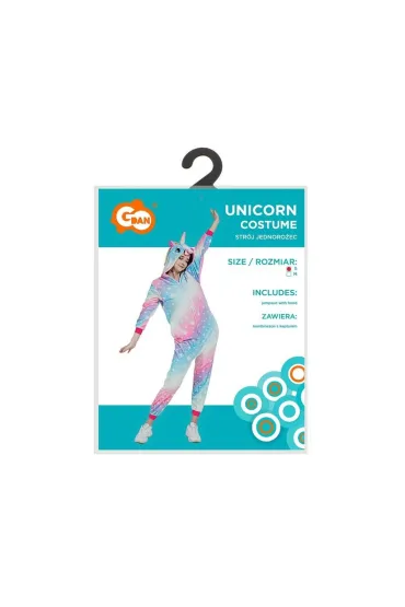 Strój dla dorosłych Jednorożec rozm. S