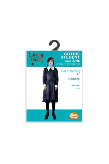 Strój dla dorosłych Gotycka Uczennica rozm. M