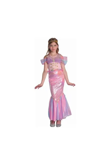 Strój Różowa Syrenka rozm 120/130cm