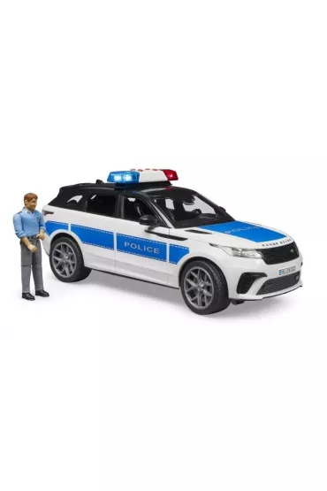 Range Rover Velar policyjny z figurką policjanta