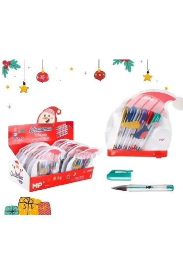 Długopis świąteczny 6 szt mix