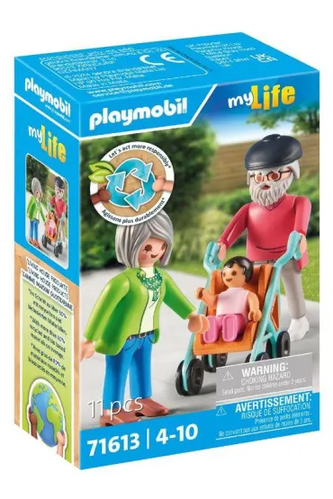Playmobil My Life Dziadkowie z wnukiem 71613