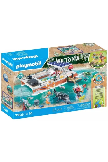 Playmobil Wiltopia Badanie rafy koralowej 71623