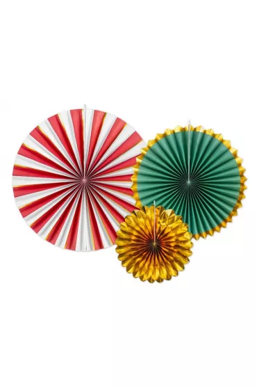 Rozety dekoracyjne - 26-43cm - 3 szt.