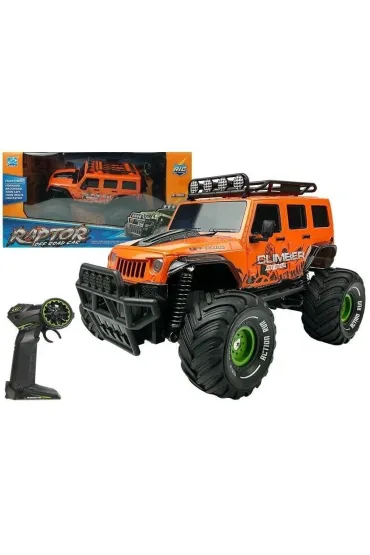 Auto R/C Jeep pomarańczowy 2.4G