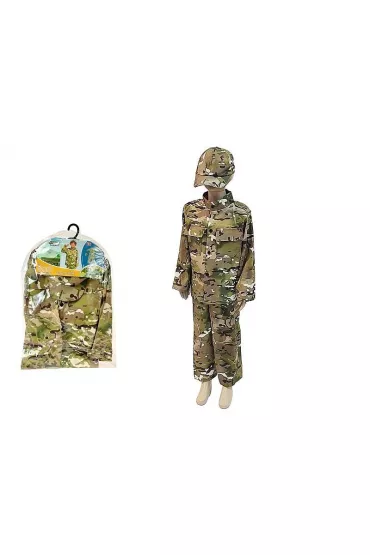 Strój karnawałowy żołnierz rozm. 90-110cm