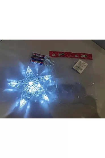 Gwiazda ze światłem LED na baterie