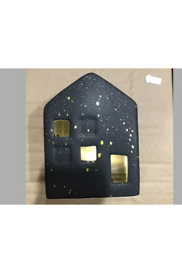 Dekoracja świąteczna Domek ceramiczny