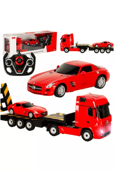 Samochód zdalnie sterowany Rastar 74920 Mercedes-Benz Actros 1:26