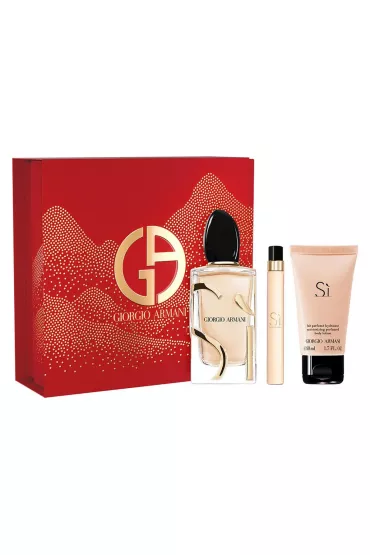 Zestaw Woda perfumowana Si + Mini + Balsam do ciała