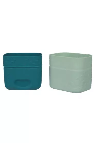 Silikonowe pojemniczki na przekąski, Forest