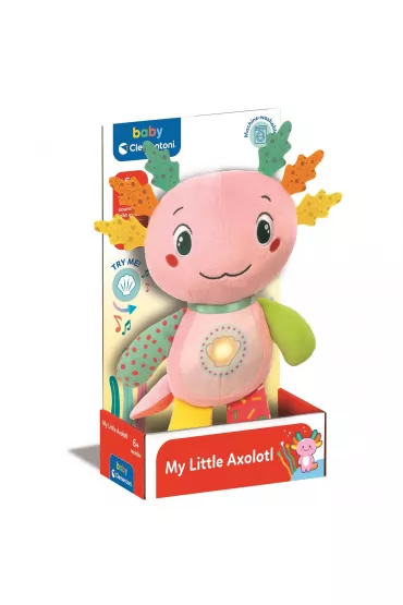 Interaktywny pluszak aksolotl