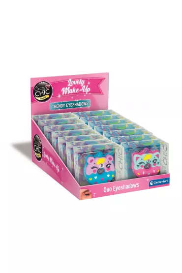 Crazy Chic. Cienie donat mix