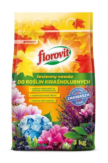 Jesienny nawóz do roślin kwaśnolubnych