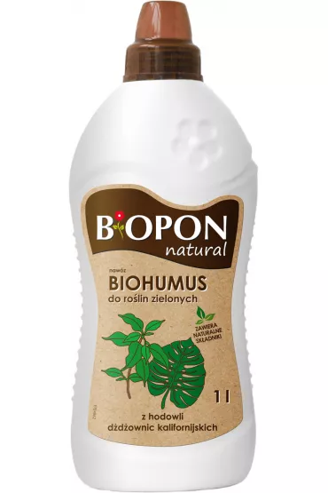 Natural - nawóz typu Biohumus do roślin zielonych płyn