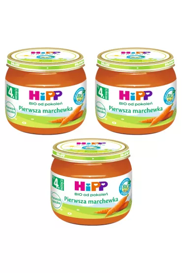 Pierwsza marchewka po 4. miesiącu zestaw