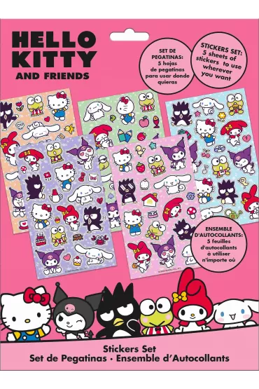 Naklejki Hello Kitty 92 szt. HK50193