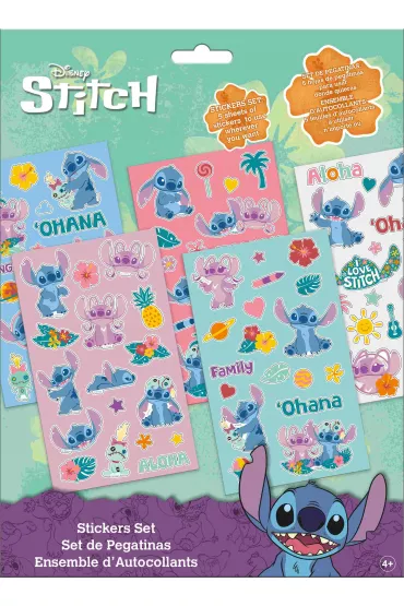 Naklejki Stitch 92szt. ST00077