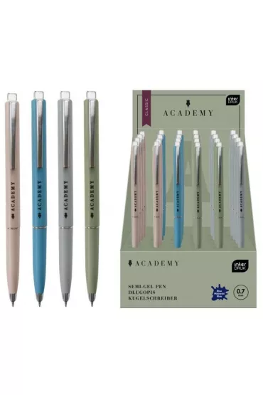 Długopis automatyczny niebieski Classic Academy