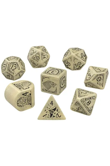 Game of Thrones, zestaw kości Stark