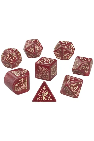 Zestaw kostek Lannister, gra o tron