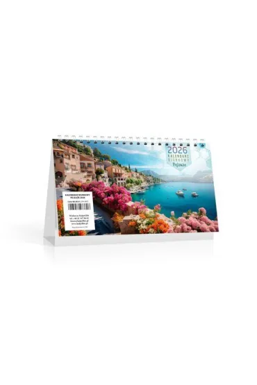 Kalendarz biurkowy 2026 pejzaże