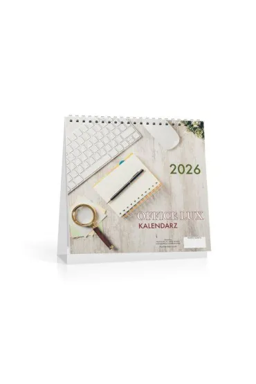 Kalendarz biurkowy 2026 Lux office