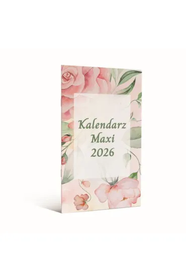 Kalendarz książkowy 2026 maxi