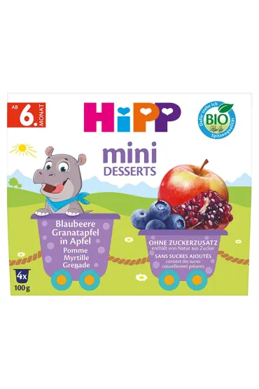 Jabłka-jagody-granaty od 6. miesiąca