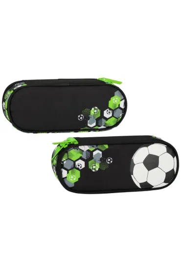 Piórnik saszetka 1zamek Football green