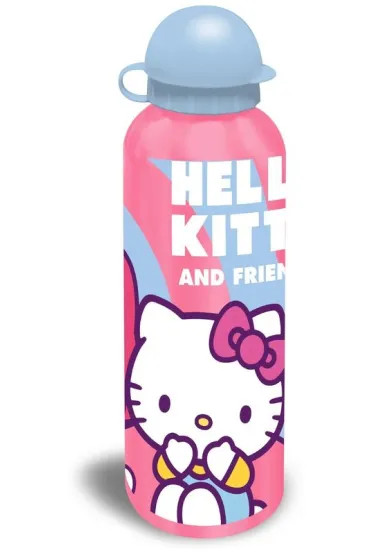 Bidon 500ml aluminium Hello Kitty 1szt. mix wzorów HK50205