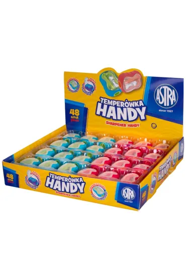 Temperówka pojedyncza z pojemnikiem Handy