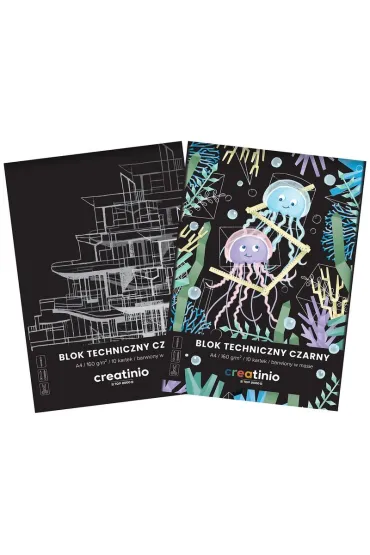 Blok techniczny A4 Creatino