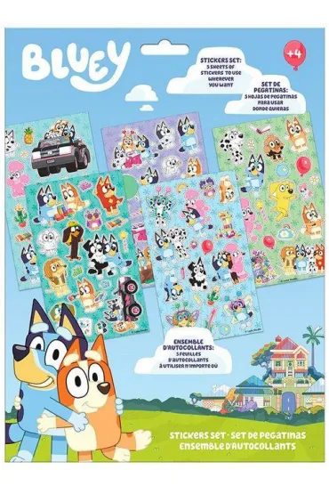 Naklejki Bluey 92szt BY00008