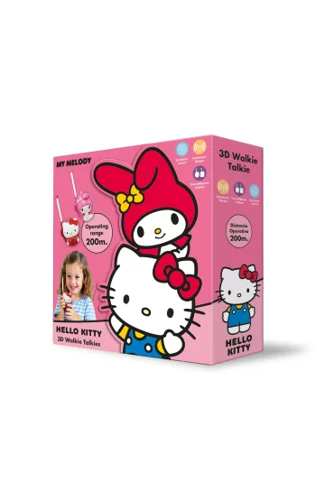 Walkie Talkie Hello Kitty 3D HK50203