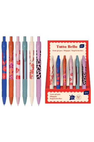 Długopis automatyczny z gripem Tutto Bello