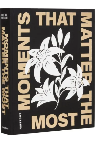 Fotoalbum - Moments that Matters the Most, Black