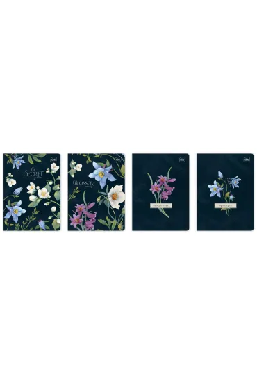 Zeszyt A5 M 70g Hybrid Fiori