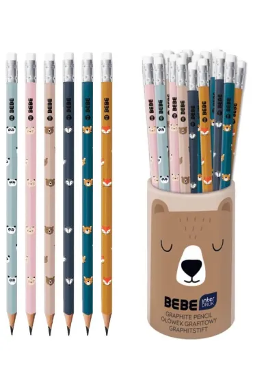 Ołówek z gumką BEBE Friends