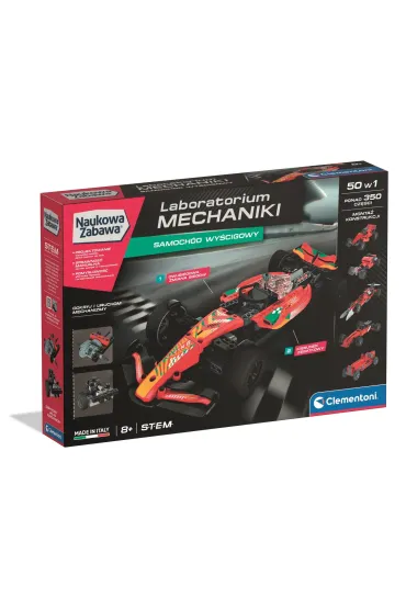 Laboratorium mechaniki samochód wyścigowy