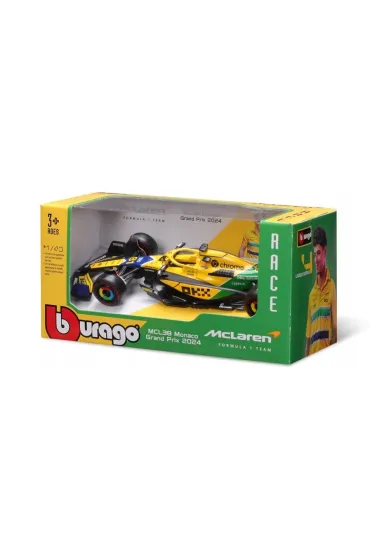 McLaren F1 MCL38 Piastri Monaco GP 2024 Senna 1:43