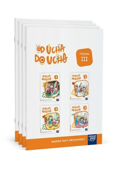 Od ucha do ucha. 5-latki. Poziom 3. Zestaw kart aktywności