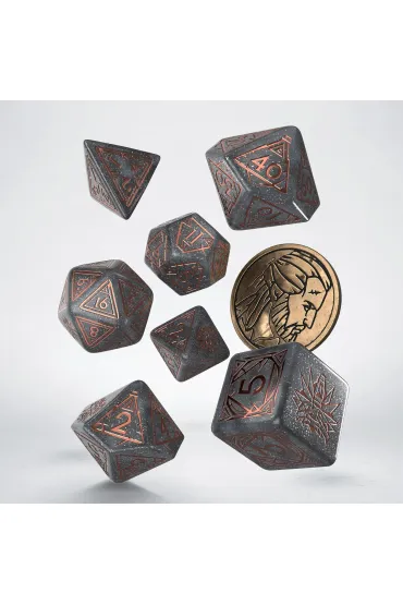 Zestaw Kości Wiedźmina, srebrny