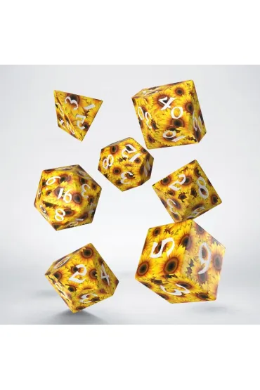 Full Art Dice Set: Sunflower