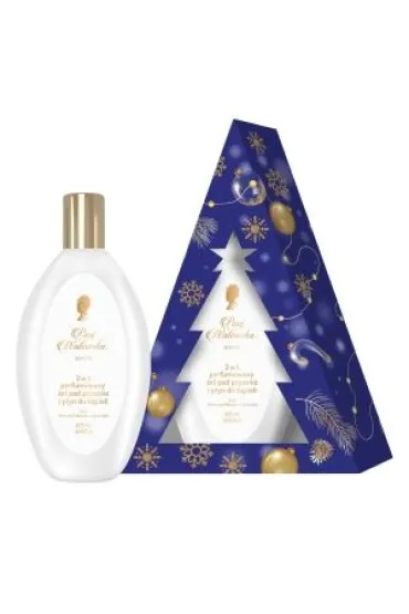 Perfumowany żel pod prysznic i płyn do kąpieli 2w1 White Choinka