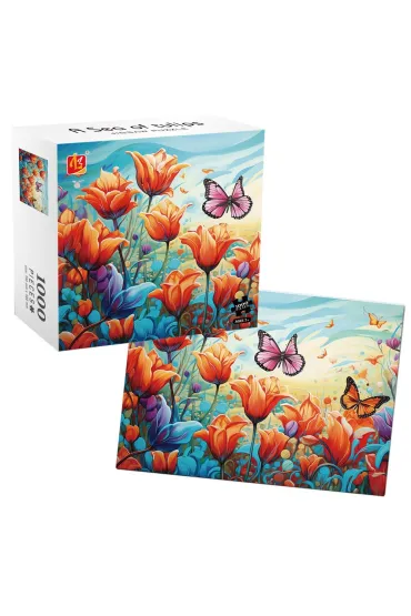Puzzle 1000 el. Tulipany
