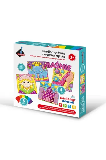 Genialny dzieciak. Piankowa wyklejanka Baśnie