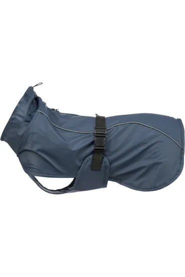 Be Nordic Husum, płaszcz przeciwdeszczowy, dla psa, ciemnoniebieski, XL: 70 cm