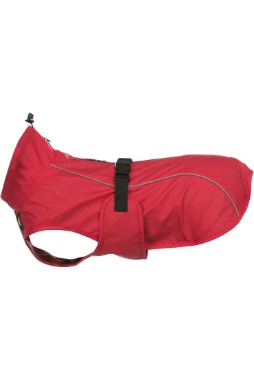 Vimy, płaszcz przeciwdeszczowy, dla psa, czerwony, M: 50 cm