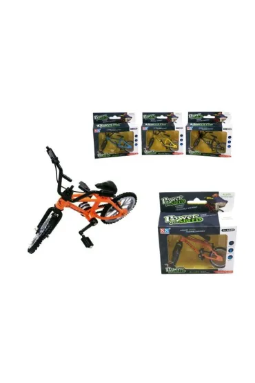 Rower metalowy 9cm - 4 kolory